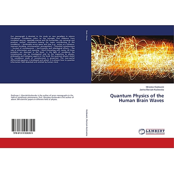 Quantum Physics of the Human Brain Waves, Miroslaw Kozlowski, Janina Marciak-Kozlowska