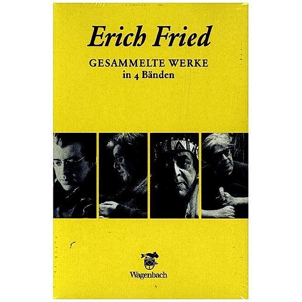 Quartbuch / Gesammelte Werke, 4 Bde., Erich Fried