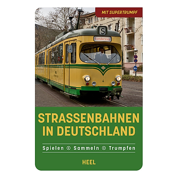 HEEL VERLAG Quartett Strassenbahnen in Deutschland