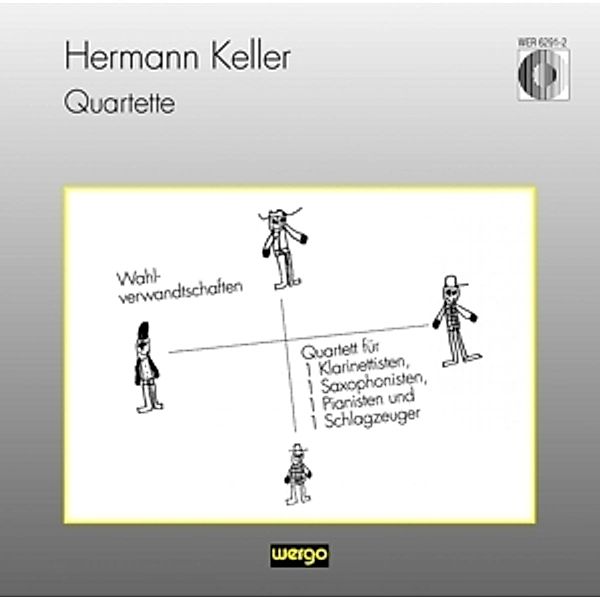 Quartette.Wahlverwandschaften, Manfred Hering, Hermann Keller, Jurgen Kupke