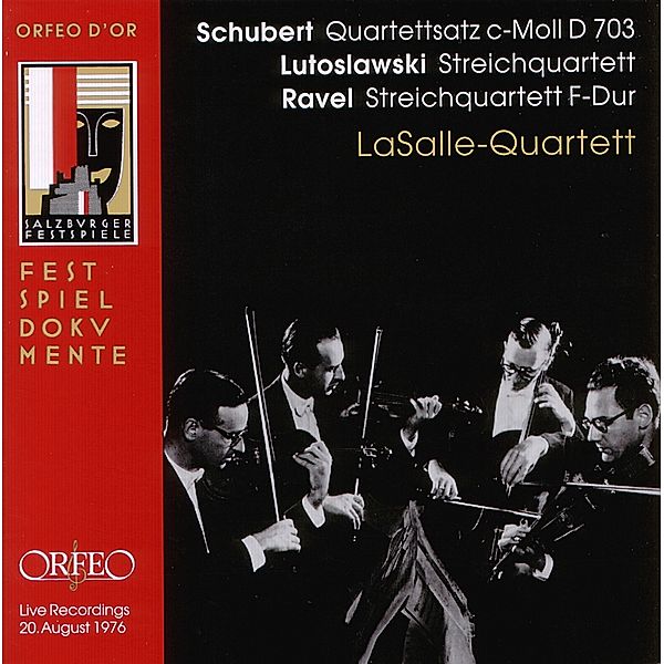 Quartettsatz D 703/Streichquartett B-Dur Op.130/+, Lasalle Quartet