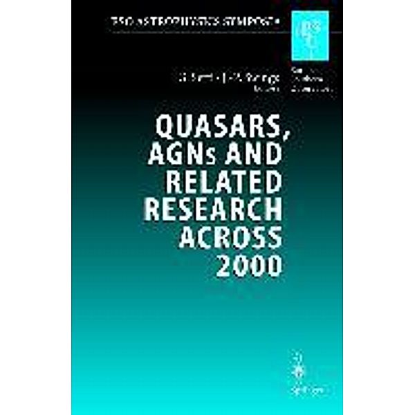 Quasars, AGNs and Related Research Across 2000