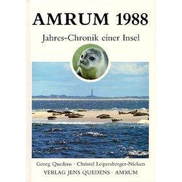 Quedens, G: Amrum 1988, Georg Quedens, Christel Leipersberger-Nielsen