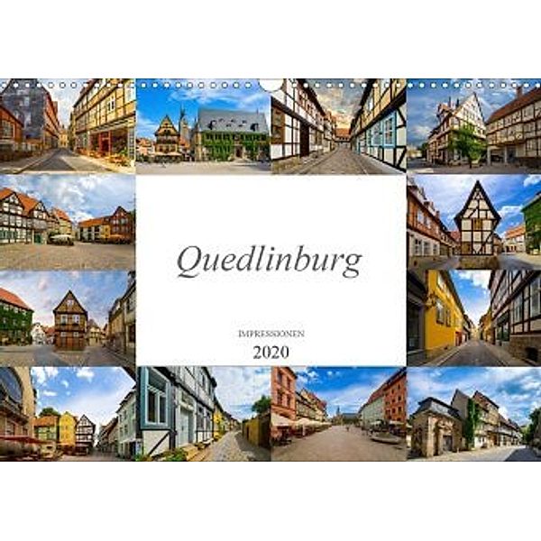 Quedlinburg Impressionen (Wandkalender 2020 DIN A3 quer), Dirk Meutzner