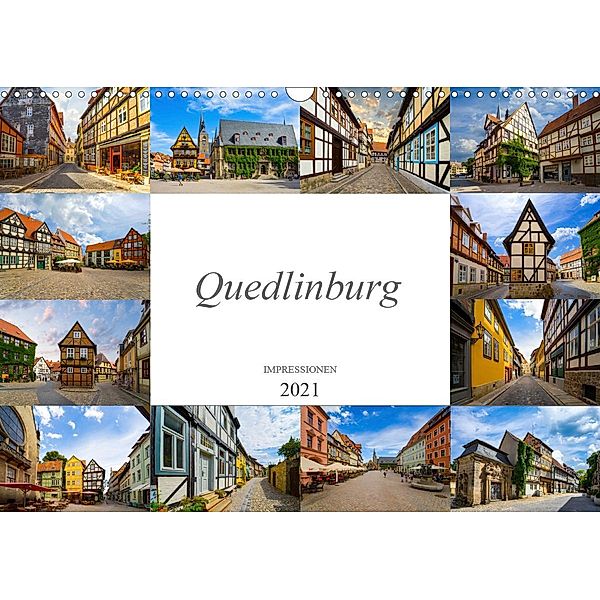 Quedlinburg Impressionen (Wandkalender 2021 DIN A3 quer), Dirk Meutzner