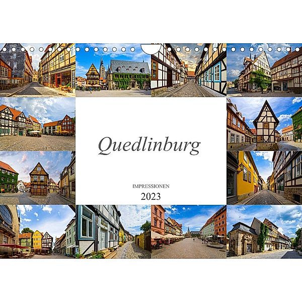 Quedlinburg Impressionen (Wandkalender 2023 DIN A4 quer), Dirk Meutzner