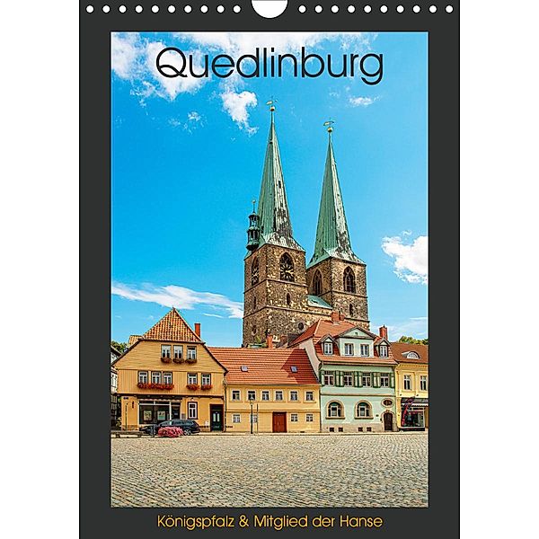 Quedlinburg - Königspfalz & Mitglied der Hanse (Wandkalender 2020 DIN A4 hoch), Ulrich Männel studio-fifty-five