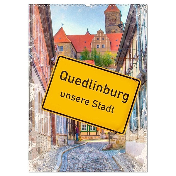 Quedlinburg - unsere Stadt (Wandkalender 2024 DIN A2 hoch), CALVENDO Monatskalender, Danny Elskamp / D.Elskamp Photography