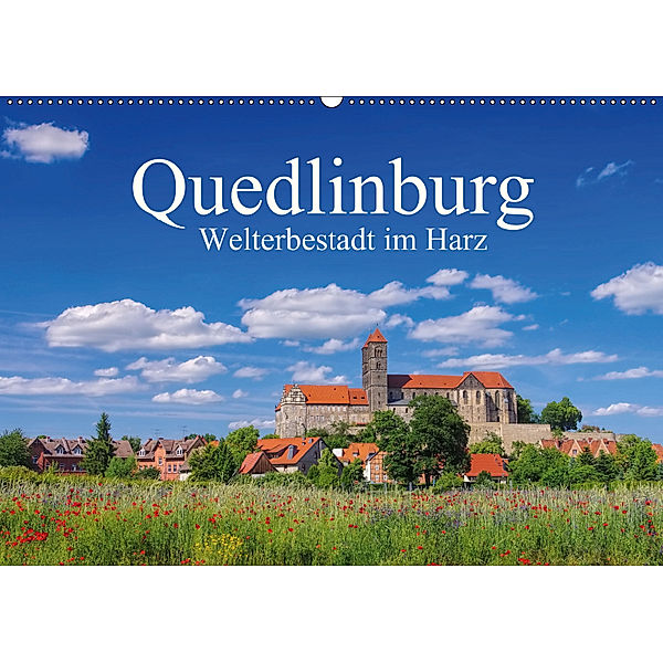 Quedlinburg - Welterbestadt im Harz (Wandkalender 2019 DIN A2 quer), LianeM