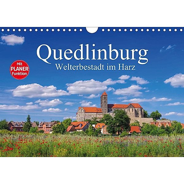 Quedlinburg - Welterbestadt im Harz (Wandkalender 2021 DIN A4 quer), LianeM