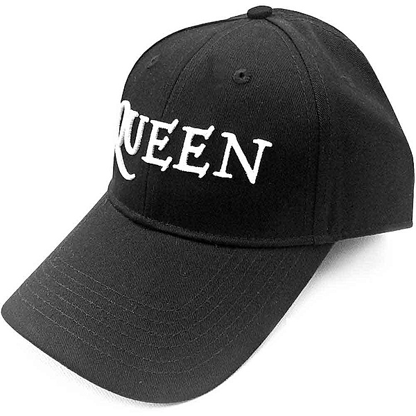 Queen Baseball Cap, White Logo, Farbe: schwarz  (Fanartikel)