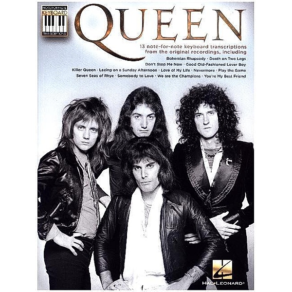 Queen: Note-For-Note Keyboard Transcriptions, Queen
