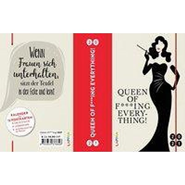 Queen of fing everything! 2021: Buch- und Terminkalender, Ariane Ossowski