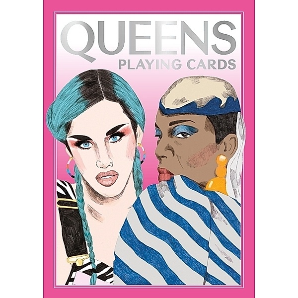 Laurence King Verlag GmbH Queens (Drag Queen Playing Cards) (Kartenspiele), Daniela Henríquez