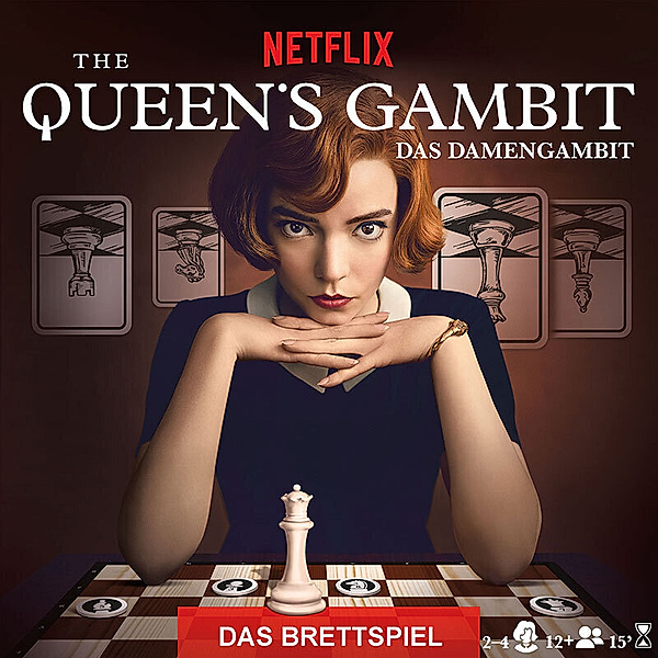 Asmodee, Mixlore Queen's Gambit (Spiel), BlueMatter Games Netflix