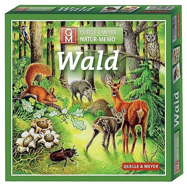 Quelle & Meyer Quelle & Meyer Natur-Memo - Natur-Memo Wald (Spiel)