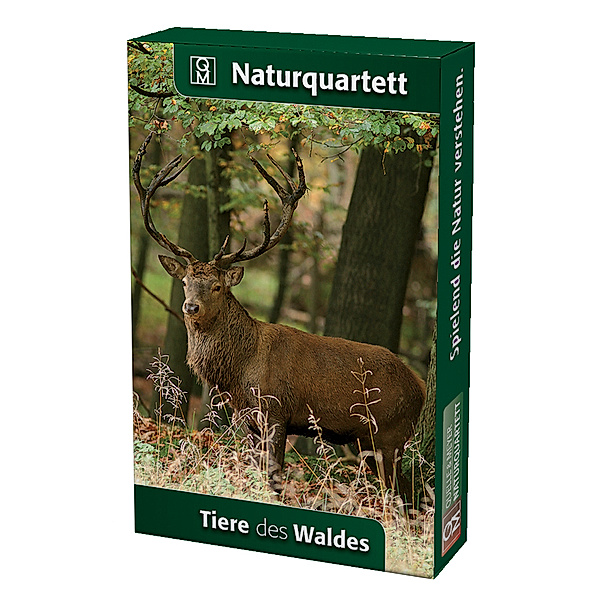 Quelle & Meyer Quelle & Meyer Naturquartett - Tiere des Waldes (Kartenspiel)