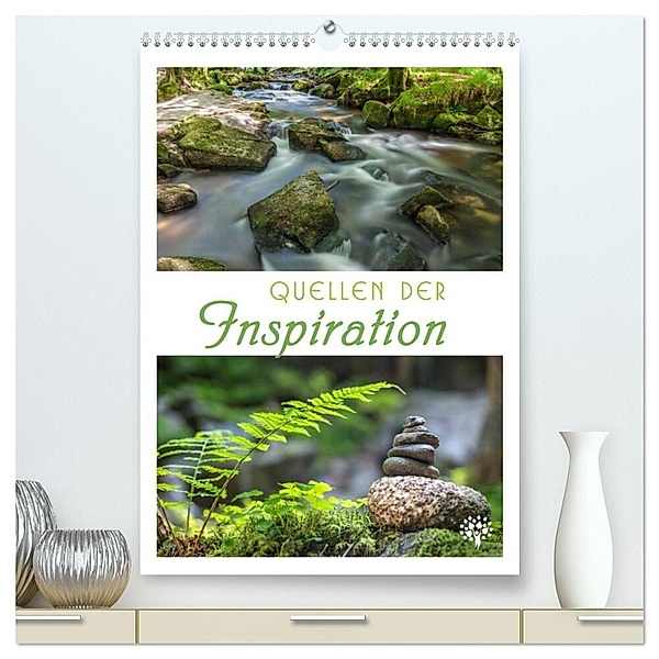 Quellen der Inspiration (hochwertiger Premium Wandkalender 2024 DIN A2 hoch), Kunstdruck in Hochglanz, Enikö Agnes Müringer, Christian Müringer