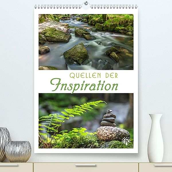 Quellen der Inspiration (Premium, hochwertiger DIN A2 Wandkalender 2023, Kunstdruck in Hochglanz), Christian Müringer, Enikö Agnes Müringer