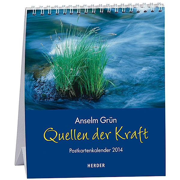 Quellen der Kraft, Postkartenkalender 2014, Anselm Grün