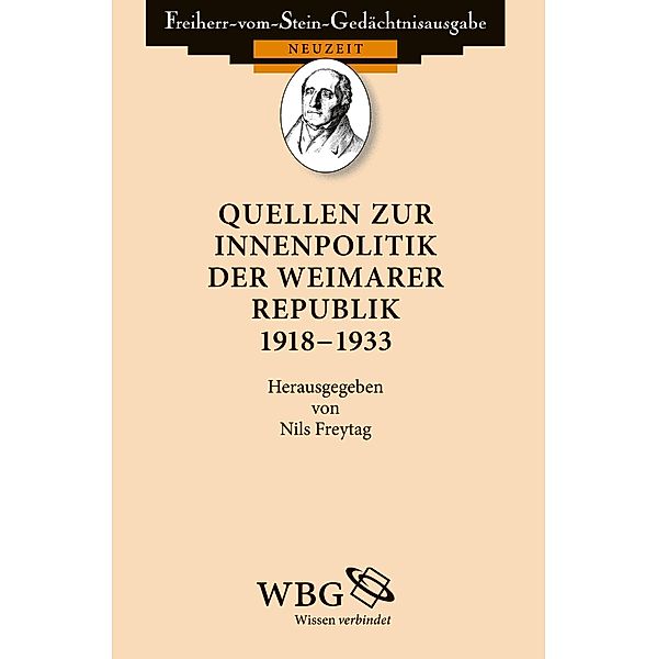 Quellen zur Innenpolitik der Weimarer Republik 1919-1933
