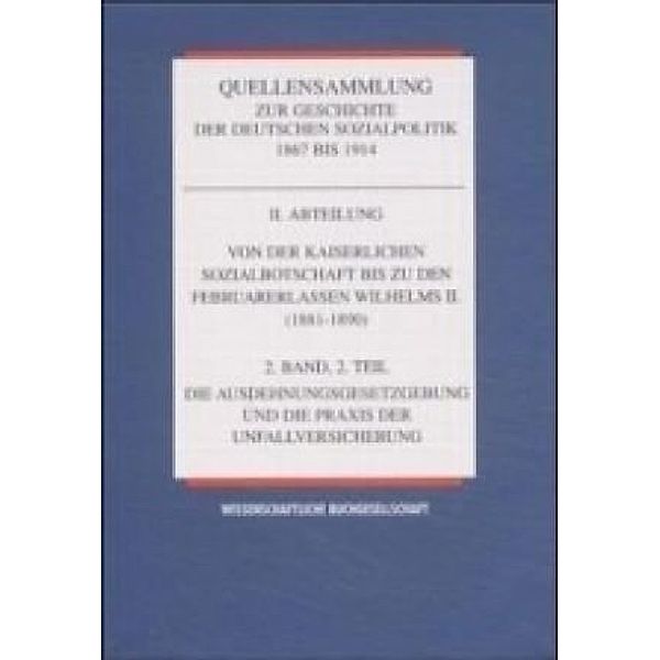 Quellensammlung zur Geschichte der deutschen Sozialpolitik 1867-1914 / Die Sozialpolitik in den letzten Friedensjahren des Kaiserreichs (1905-1914).Bd.3/4