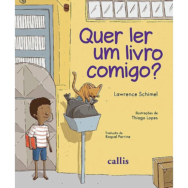 Quer ler um livro comigo?, Lawrence Schimel