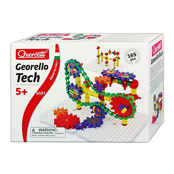 Quercetti Georello Tech, Zahnradspiel 165 Teile