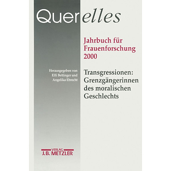 Querelles: Bd.5/2000 Querelles. Jahrbuch für Frauenforschung 2000; ., Ergebnisse der Frauenforschung an der Freien Universität Berlin