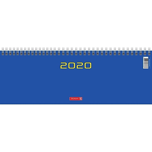 Querterminbuch blau 2020