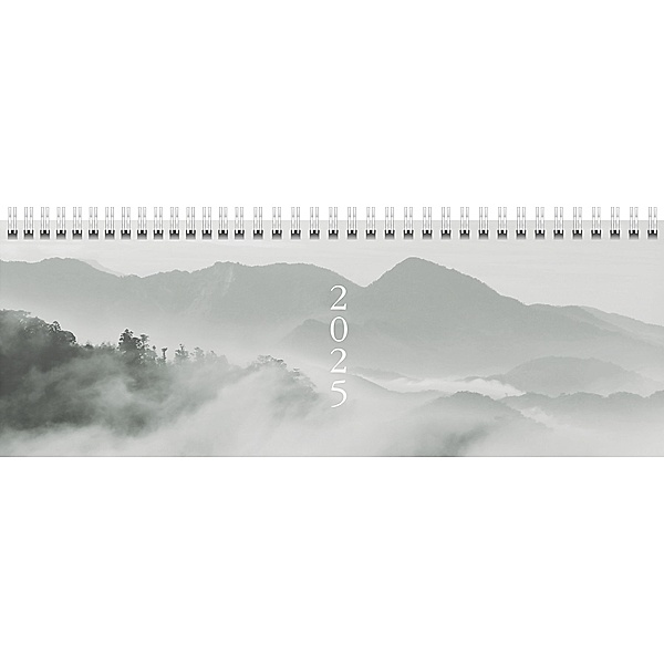 Querterminbuch Modell Young Line (2025) Cloudy Mountains