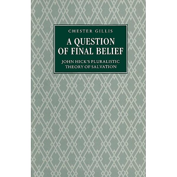 Question Of Final Belief, Chester Gillis