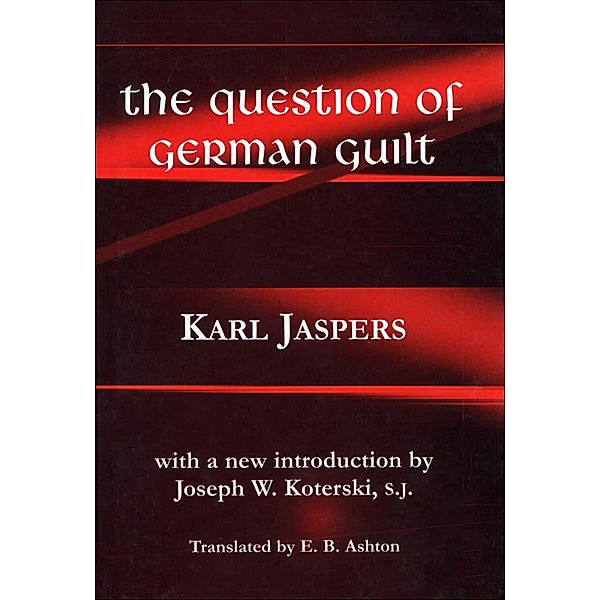Question of German Guilt, Jaspers