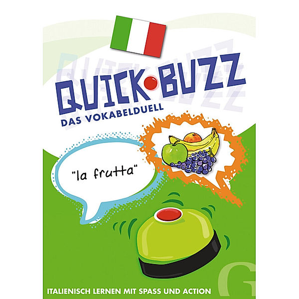 Hueber QUICK BUZZ - Das Vokabelduell - Italienisch