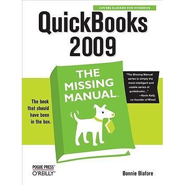 QuickBooks 2009: The Missing Manual, Bonnie Biafore