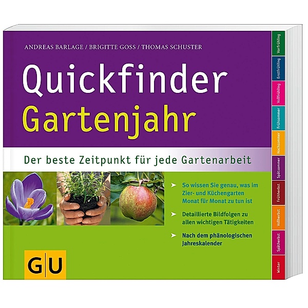 Quickfinder Gartenjahr, Andreas Barlage, Brigitte Goss, Thomas Schuster