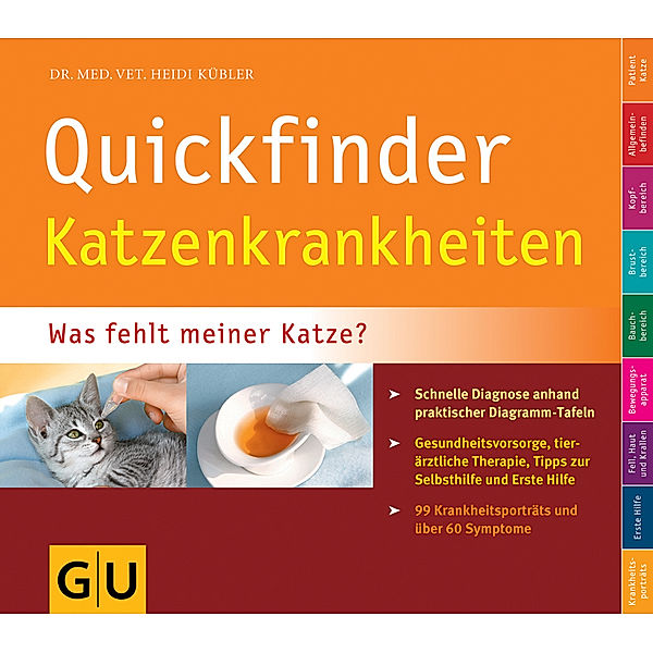 Quickfinder Katzenkrankheiten, Heidi Kübler