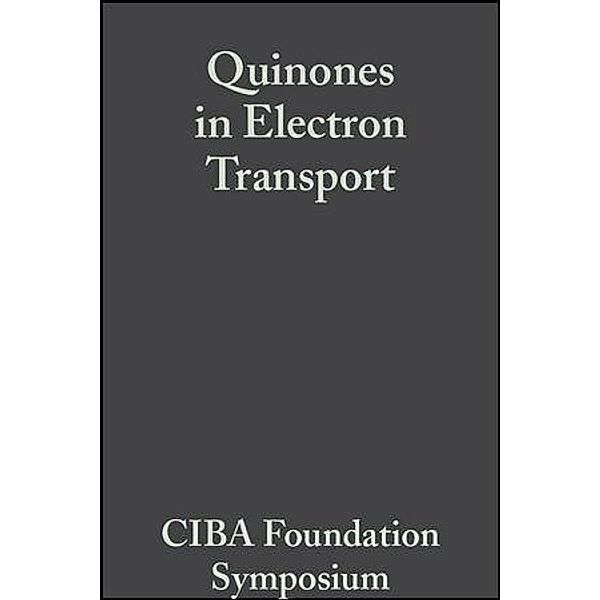 Quinones in Electron Transport / Novartis Foundation Symposium