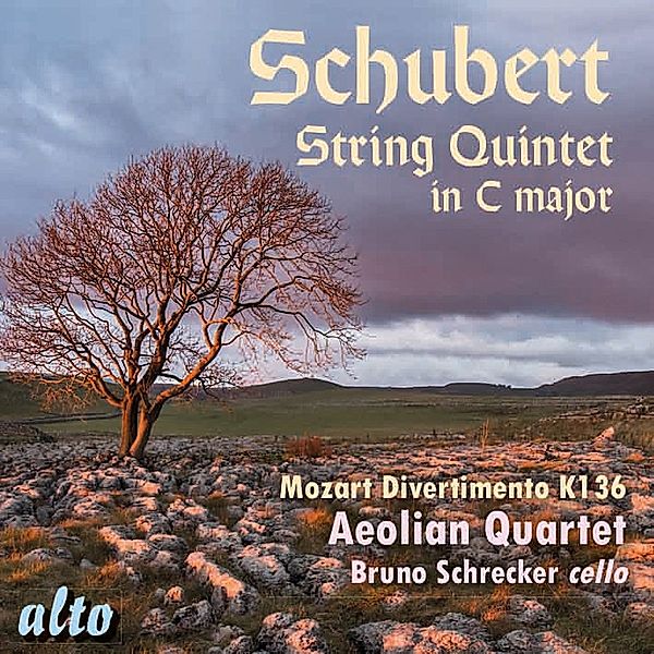 Quintett D 956/Divertimento K 136, Aeolian String Quartet, Schrecker