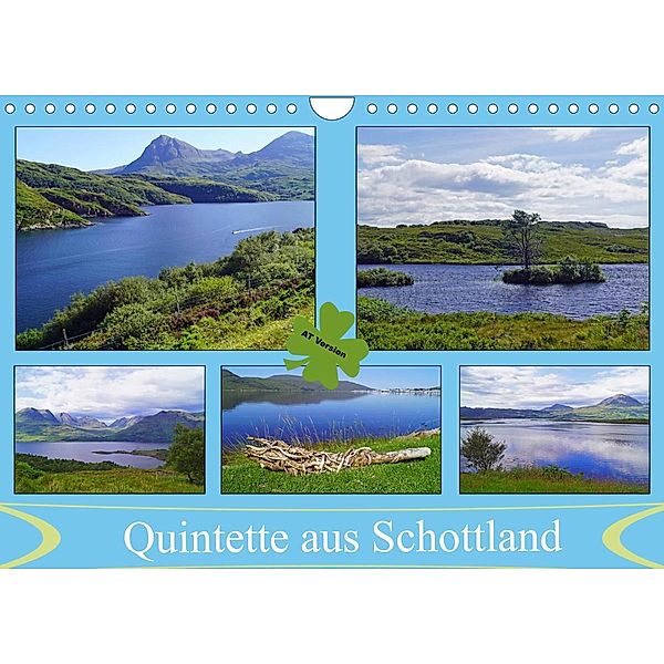 Quintette aus Schottland - AT Version (Wandkalender 2023 DIN A4 quer), Babett Paul - Babett's Bildergalerie
