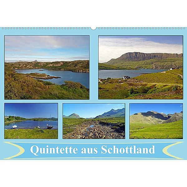 Quintette aus SchottlandCH-Version  (Wandkalender 2023 DIN A2 quer), Babett Paul - Babett's Bildergalerie