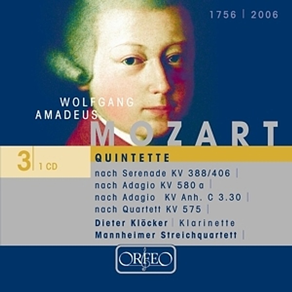 Quintette Kv 406/575/Kv 575/Adagio Nach Kv 580a/+, Klöcker, Mannheimer Streichquartett
