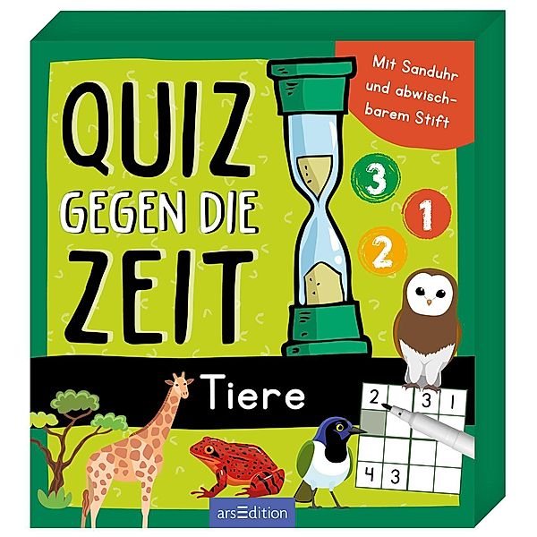 Quiz gegen die Zeit - Tiere, Ute Löwenberg