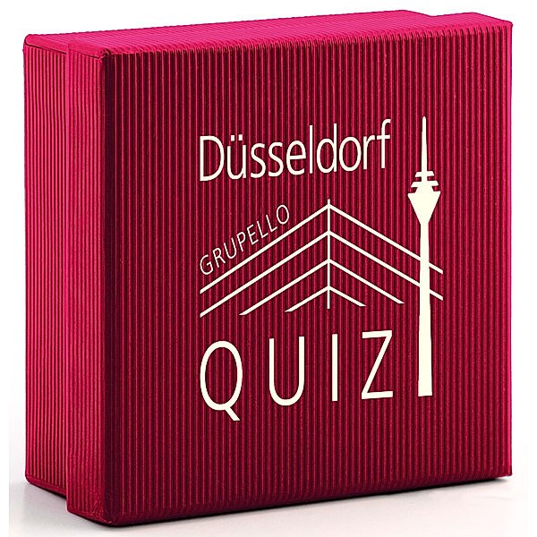 Grupello Quiz im Quadrat - Düsseldorf-Quiz, 100 neue Fragen (Spiel), Rainer Hüttenhain