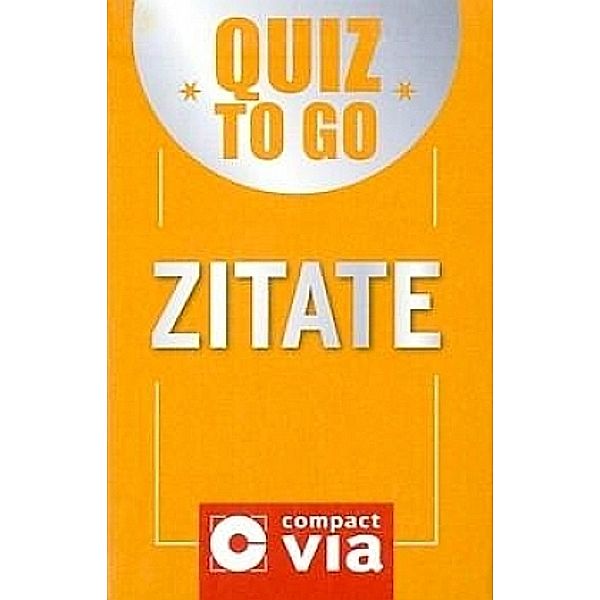 Quiz to go - Zitate, Christa Pöppelmann