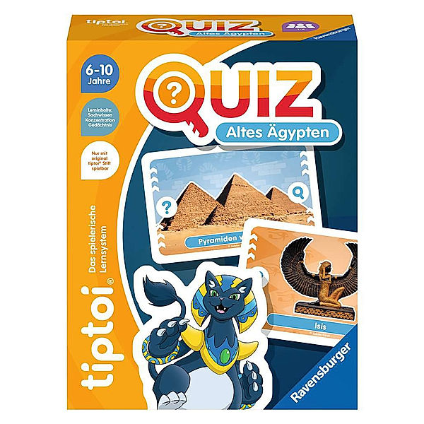 Ravensburger Verlag Quizspiel tiptoi® ALTES ÄGYPTEN 36-teilig