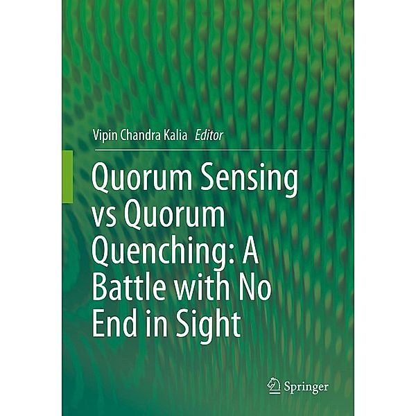 Quorum Sensing vs Quorum Quenching: A Battle with No End in Sight