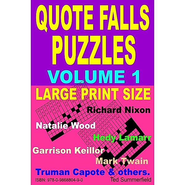 Quote Falls Puzzles / Ted Summerfield, Ted Summerfield
