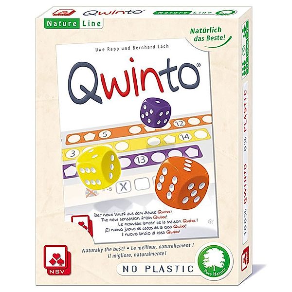 Nürnberger-Spielkarten-Verlag Qwinto - Natureline, Qwinto - Natureline