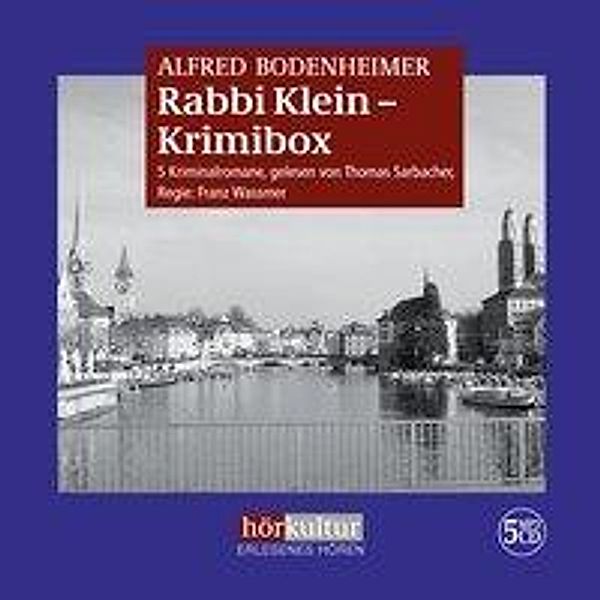 Rabbi Klein - Krimibox, 5 MP3-CDs Hörbuch günstig bestellen